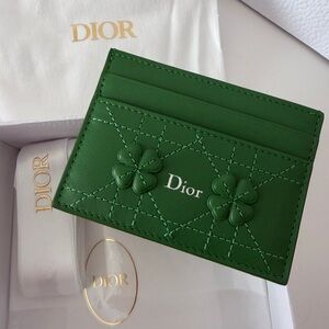 Authentic Dior Jardin Freesia Card Holder